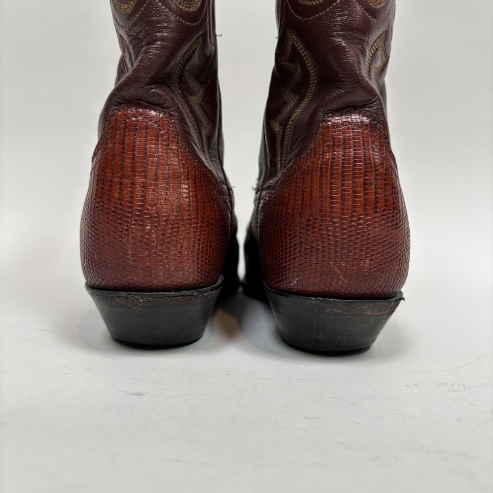 Cowboy Boots Women's Brown Size 6.5 B - Picture 5 of 10
